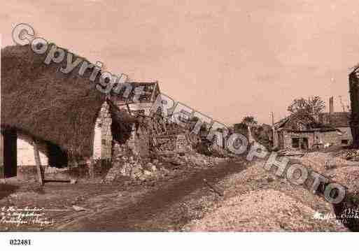 Ville de THELUS, carte postale ancienne