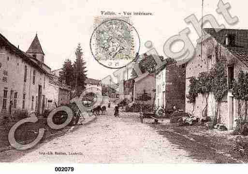 Ville de VALLOIS, carte postale ancienne