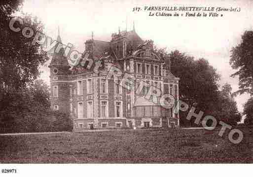 Ville de VARNEVILLEBRETTEVILLE, carte postale ancienne Ville de VARNEVILLEBRETTEVILLE, carte postale ancienne