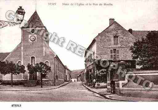 Ville de VERT, carte postale ancienne