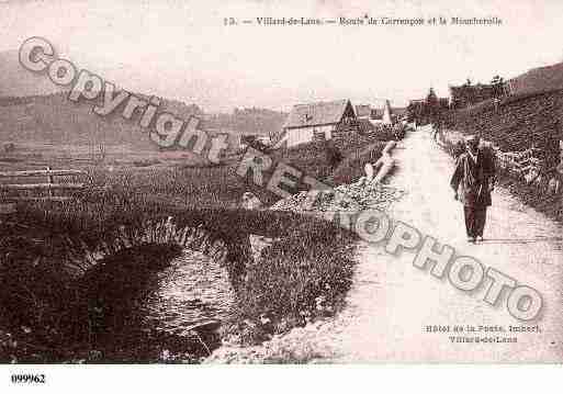 Ville de VILLARDDELANS, carte postale ancienne