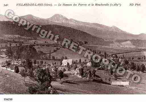 Ville de VILLARDDELANS, carte postale ancienne