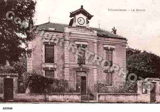 Ville de VILLEMOISSONSURORGE, carte postale ancienne