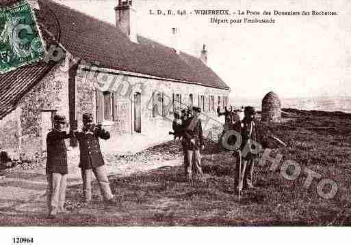 Ville de WIMEREUX, carte postale ancienne