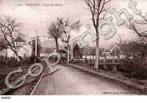 Ville de ANJOUTEY, carte postale ancienne