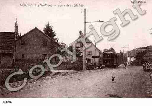 Ville de ANJOUTEY, carte postale ancienne