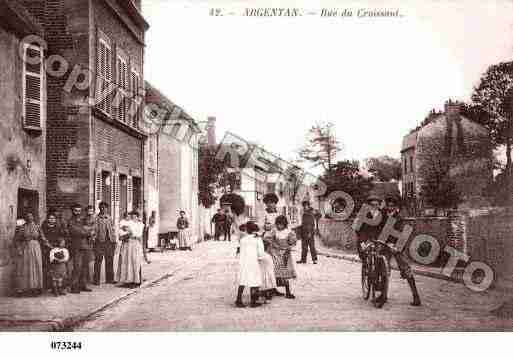 Ville de ARGENTAN, carte postale ancienne