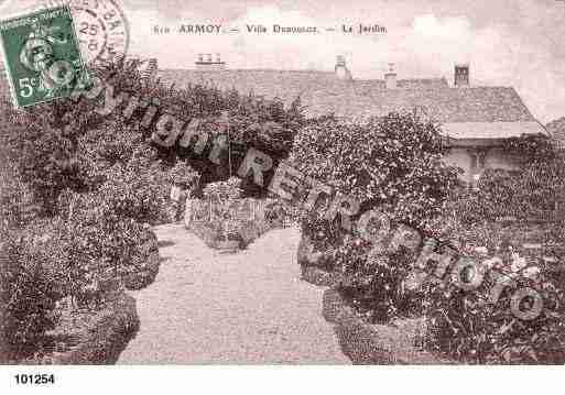 Ville de ARMOY, carte postale ancienne