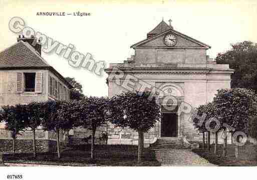 Ville de ARNOUVILLELESGONESSE, carte postale ancienne