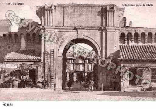 Ville de AVIGNON, carte postale ancienne Ville de AVIGNON, carte postale ancienne