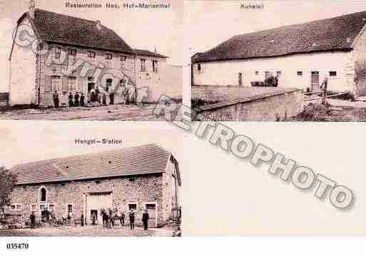 Ville de BARST, carte postale ancienne