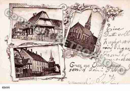 Ville de BETSCHDORF, carte postale ancienne