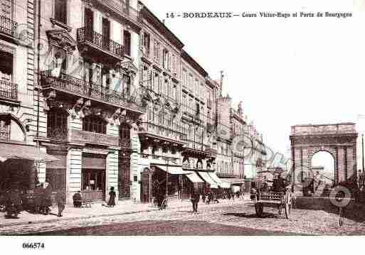 Ville de BORDEAUX, carte postale ancienne