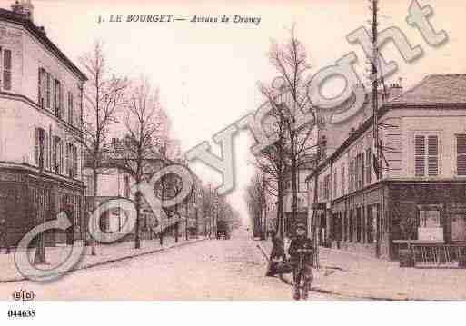 Ville de BOURGET(LE), carte postale ancienne