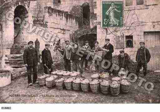 Ville de BOURRE, carte postale ancienne