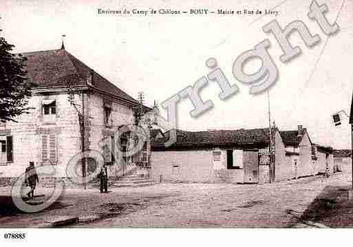 Ville de BOUYSURORVIN, carte postale ancienne