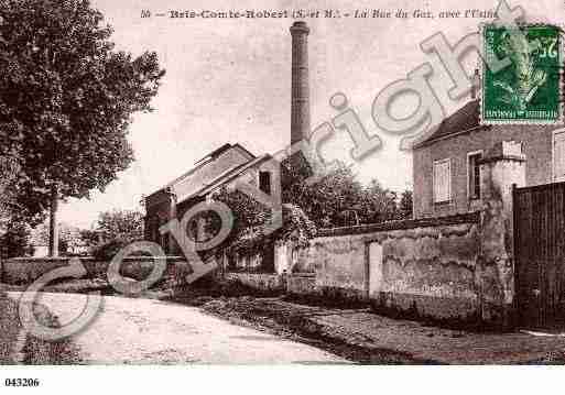 Ville de BRIECOMTEROBERT, carte postale ancienne