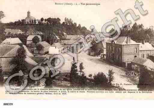 Ville de BUCILLY, carte postale ancienne