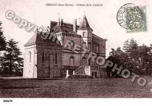 Ville de CERIZAY, carte postale ancienne