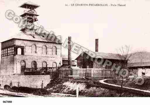 Ville de CHAMBONFEUGEROLLES(LE), carte postale ancienne