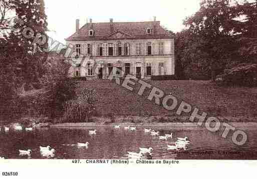 Ville de CHARNAY, carte postale ancienne