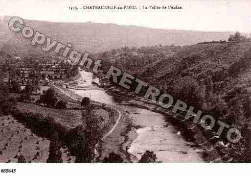 Ville de CHATEAUNEUFDUFAOU, carte postale ancienne