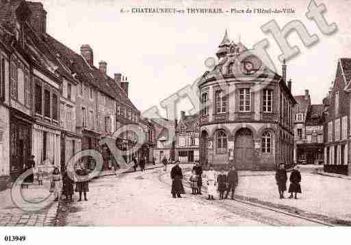 Ville de CHATEAUNEUFENTHYMERAIS, carte postale ancienne