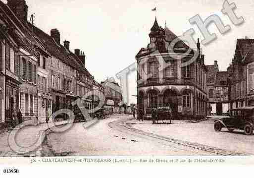 Ville de CHATEAUNEUFENTHYMERAIS, carte postale ancienne