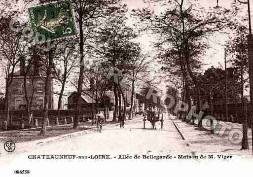 Ville de CHATEAUNEUFSURLOIRE, carte postale ancienne