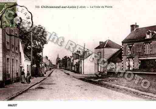 Ville de CHATEAUNEUFSURLOIRE, carte postale ancienne