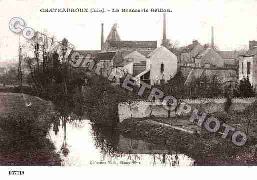 Ville de CHATEAUROUX, carte postale ancienne