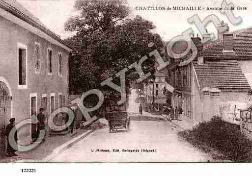 Ville de CHATILLONENMICHAILLE, carte postale ancienne