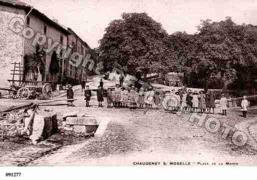 Ville de CHAUDENEYSURMOSELLE, carte postale ancienne