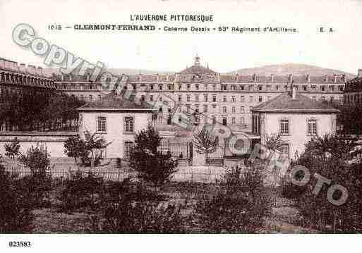 Ville de CLERMONTFERRAND, carte postale ancienne