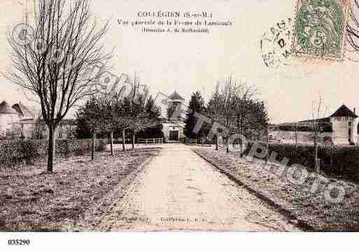 Ville de COLLEGIEN, carte postale ancienne