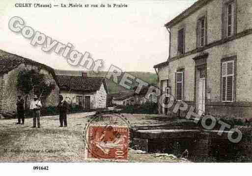 Ville de CULEY, carte postale ancienne