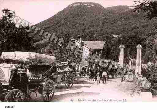 Ville de CUSY, carte postale ancienne