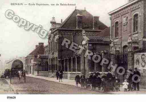 Ville de DENAIN, carte postale ancienne