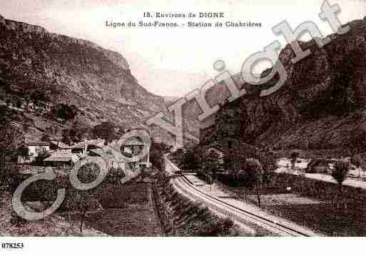 Ville de ENTRAGES, carte postale ancienne