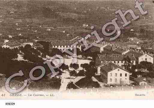 Ville de GRASSE, carte postale ancienne