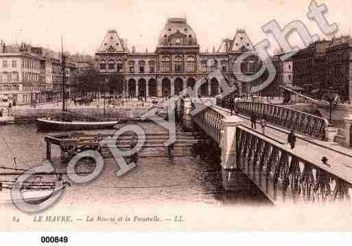 Ville de HAVRE(LE), carte postale ancienne