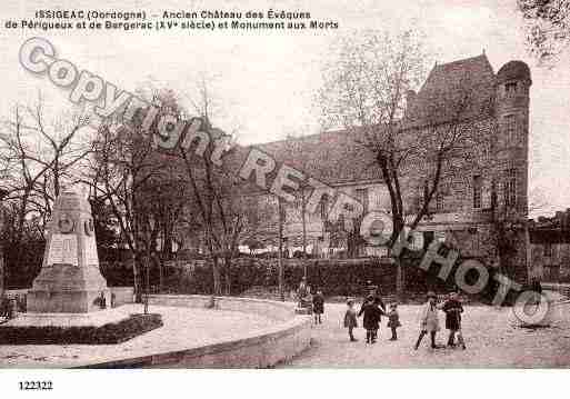 Ville de ISSIGEAC, carte postale ancienne