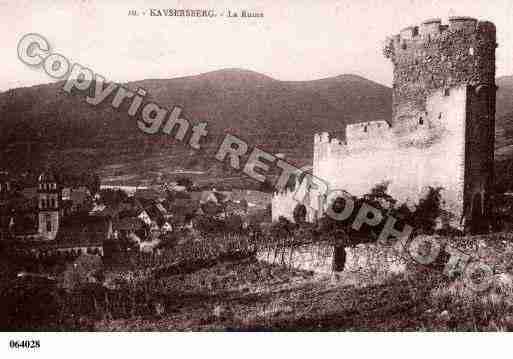 Ville de KAYSERSBERG, carte postale ancienne