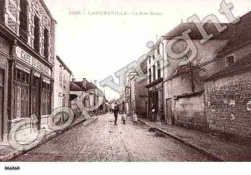 Ville de LANDREVILLE, carte postale ancienne