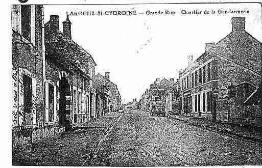 Ville de LAROCHESTCYDROINE, carte postale ancienne