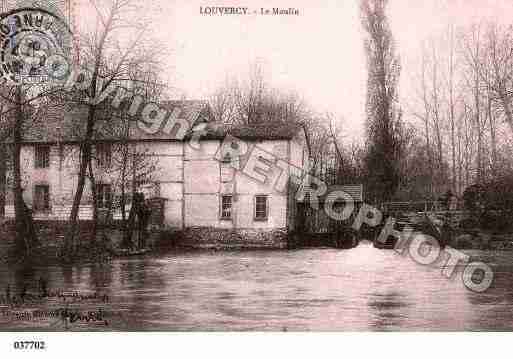 Ville de LIVRYLOUVERCY, carte postale ancienne