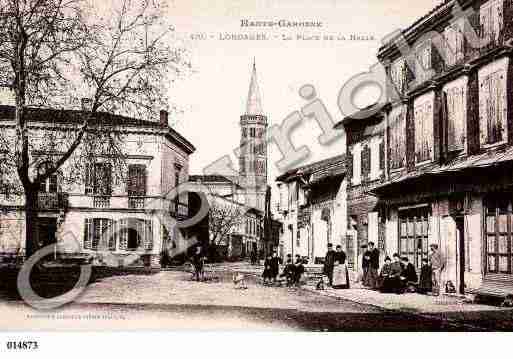 Ville de LONGAGES, carte postale ancienne