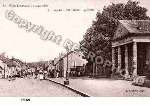 Ville de LURE, carte postale ancienne