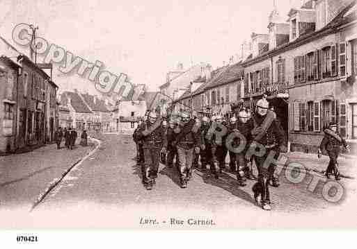 Ville de LURE, carte postale ancienne