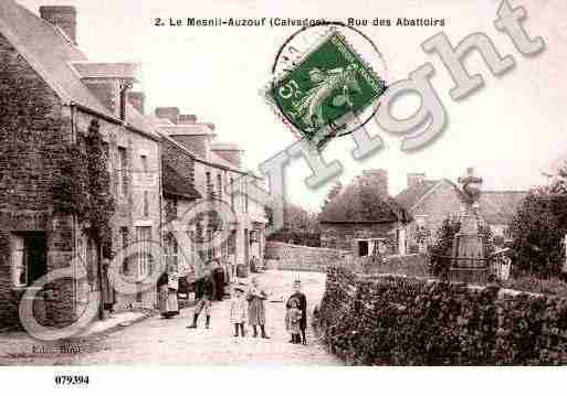 Ville de MESNILAUZOUF, carte postale ancienne